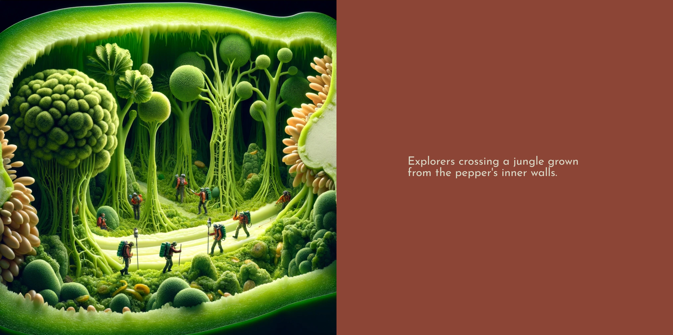 Green pepper — jungle expedition